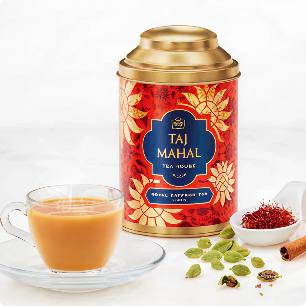 Rasa-e-Masala Premium Flavored Tea Tin (500g) | Jaipuri Spice Tea by Taj Mahal Tea